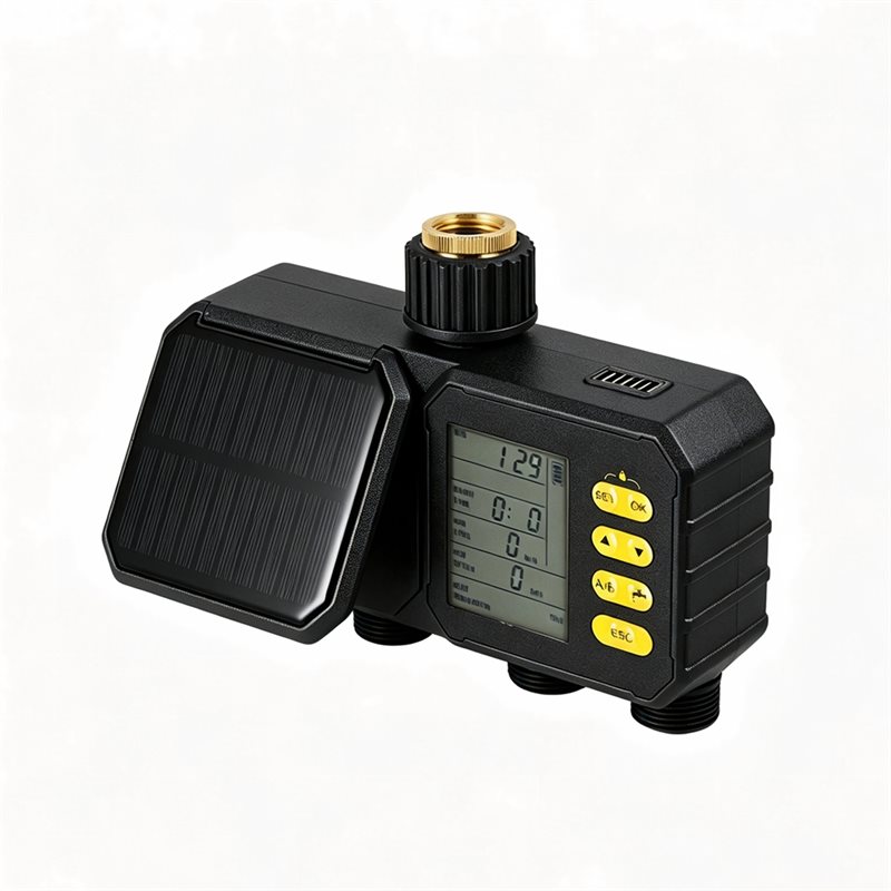Smart Garden Zone - ABUN-Solar Wifi Watering Timer 4 Zone