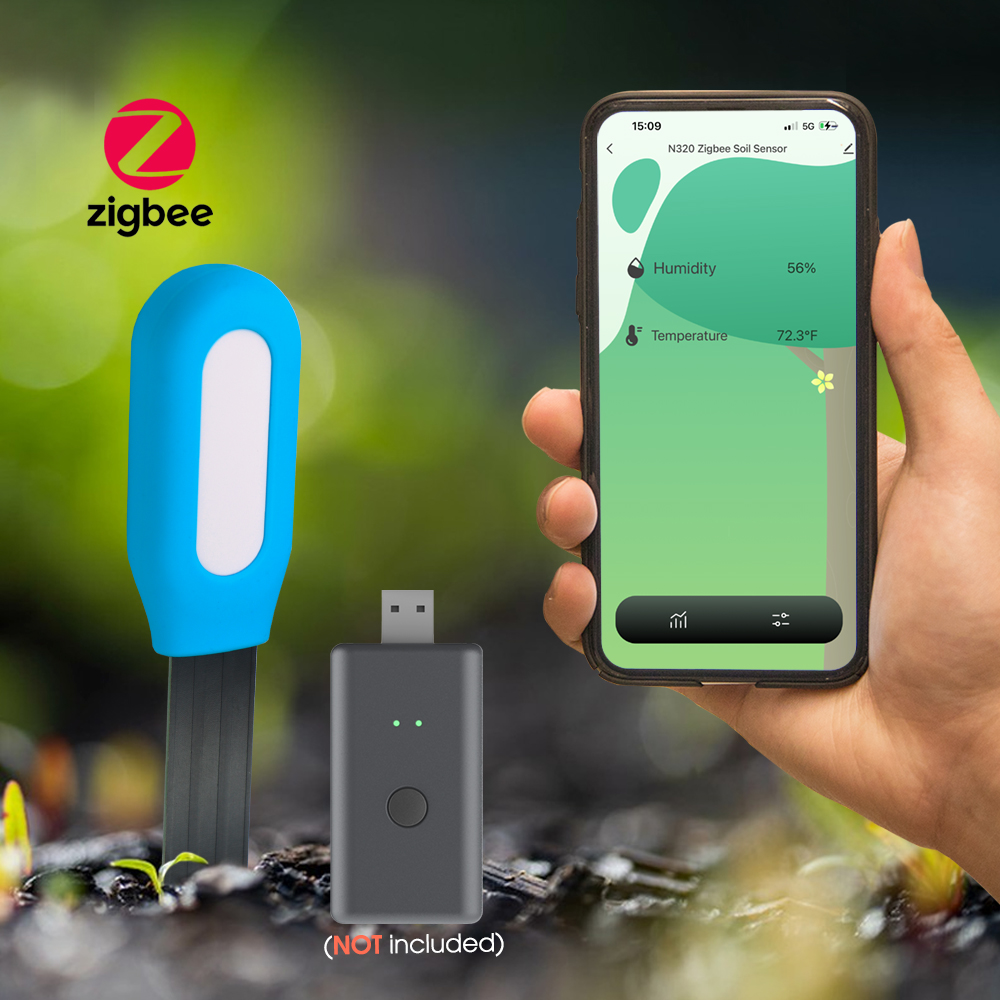 Smart Zigbee Soil Sensor for H - Smart Garden Greenhouse ulasan dan harga