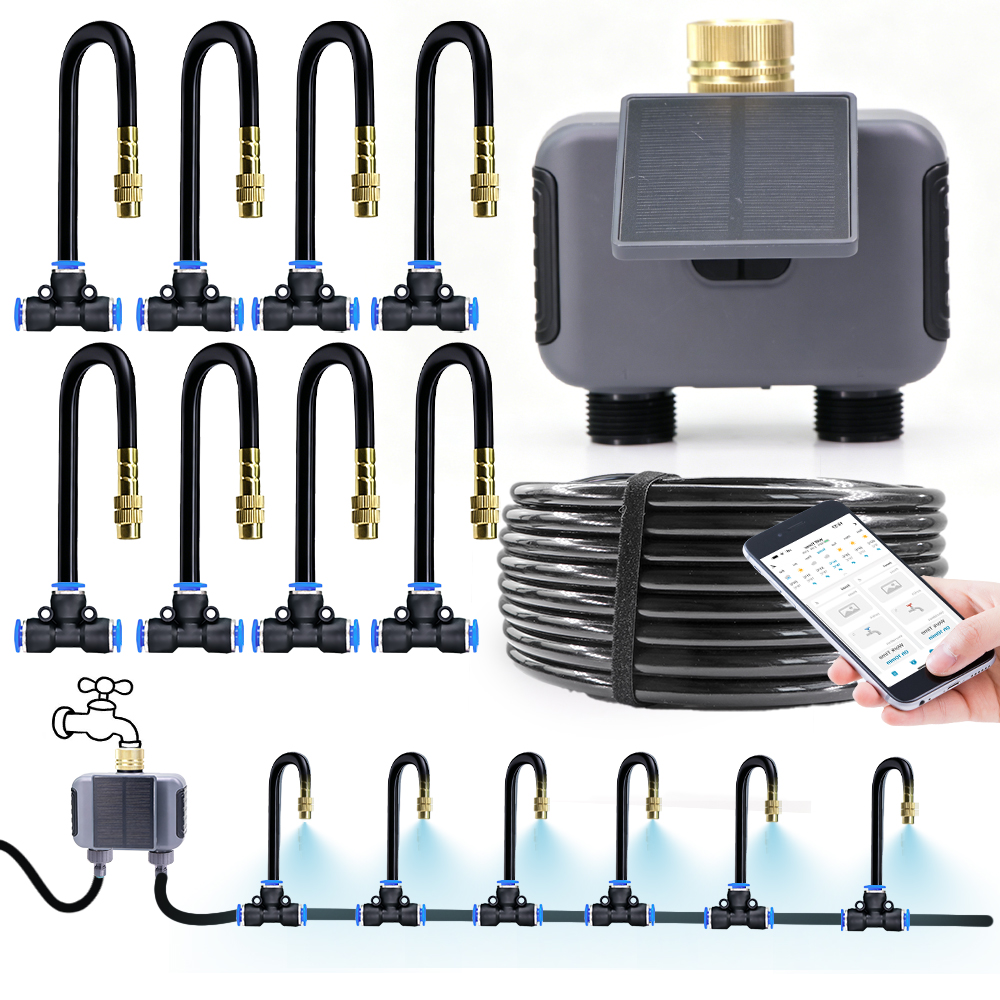 2-Way Solar Power Wifi Timer S - Smart Garden Keeper ulasan dan harga