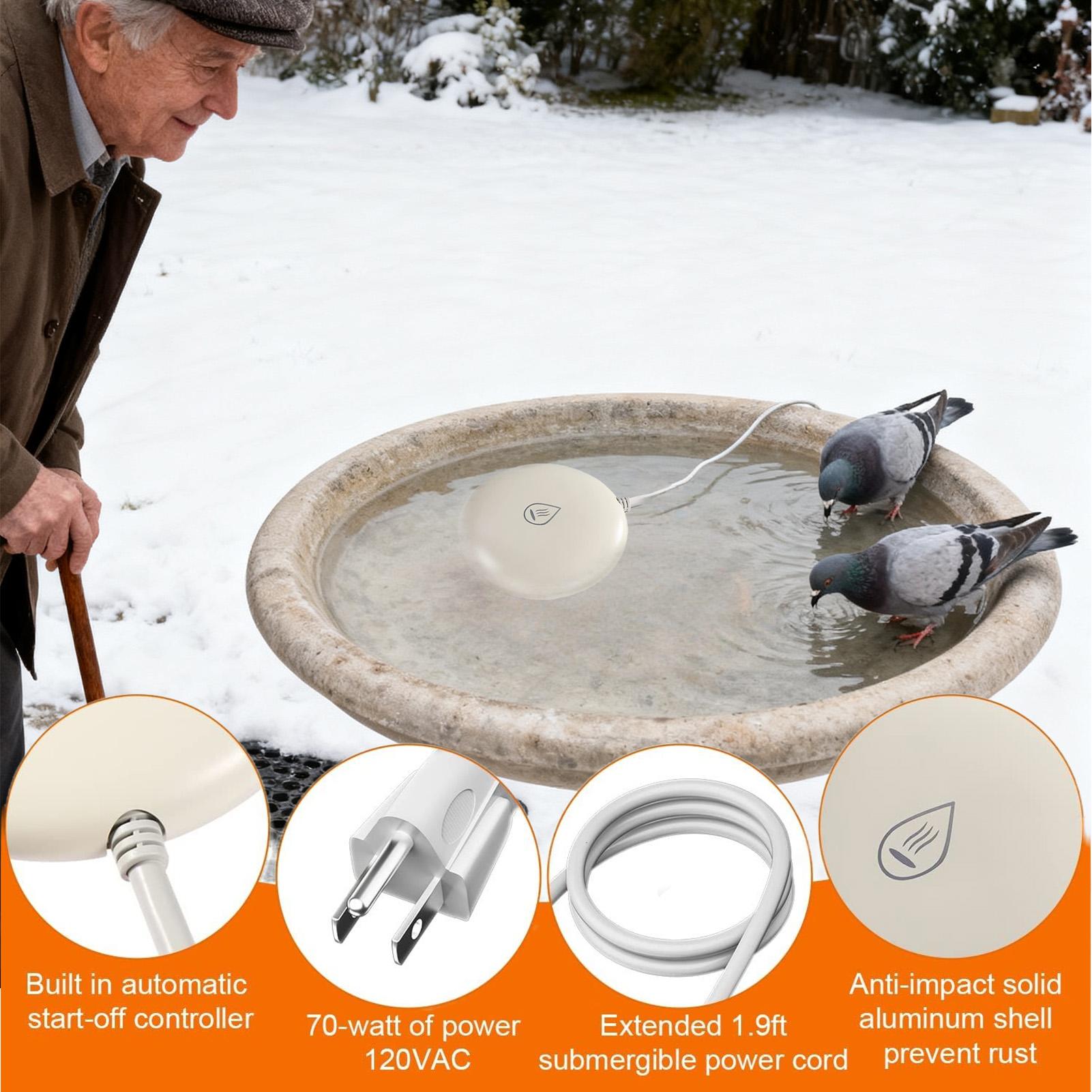 Bird Bath Water Heater Bird Wa - Smart Garden Bird Bath ulasan dan harga