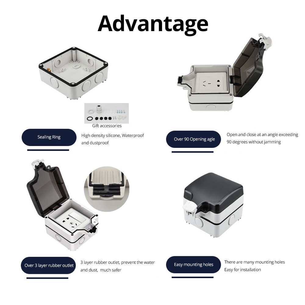 Wallpad IP66 Dustproof Waterpr - Smart Garden Storage ulasan dan harga