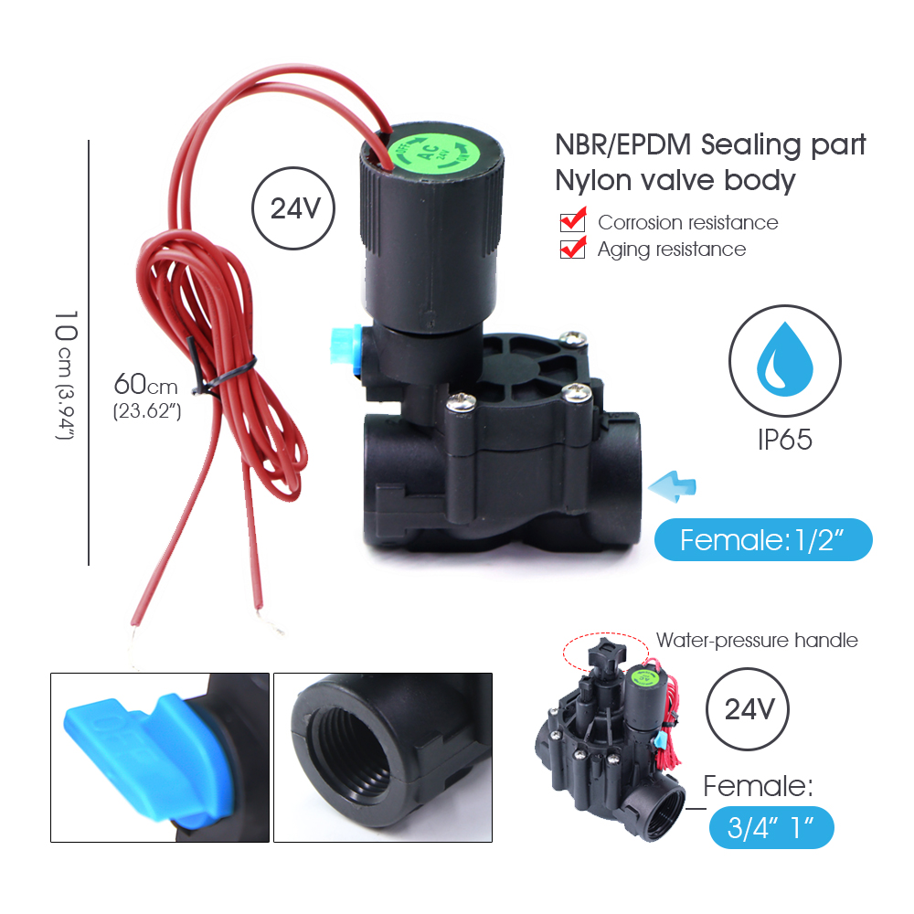 Garden Water Solenoid Valve Co - Smart Garden Zone ulasan dan harga