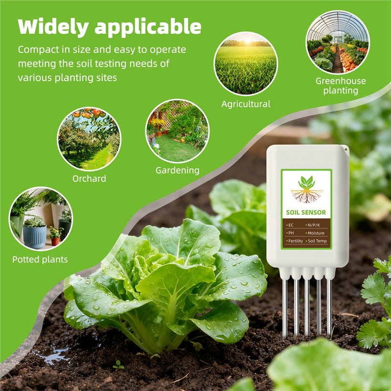 ABVG-Smart Soil Moisture Temp  - Smart Garden Greenhouse ulasan dan harga