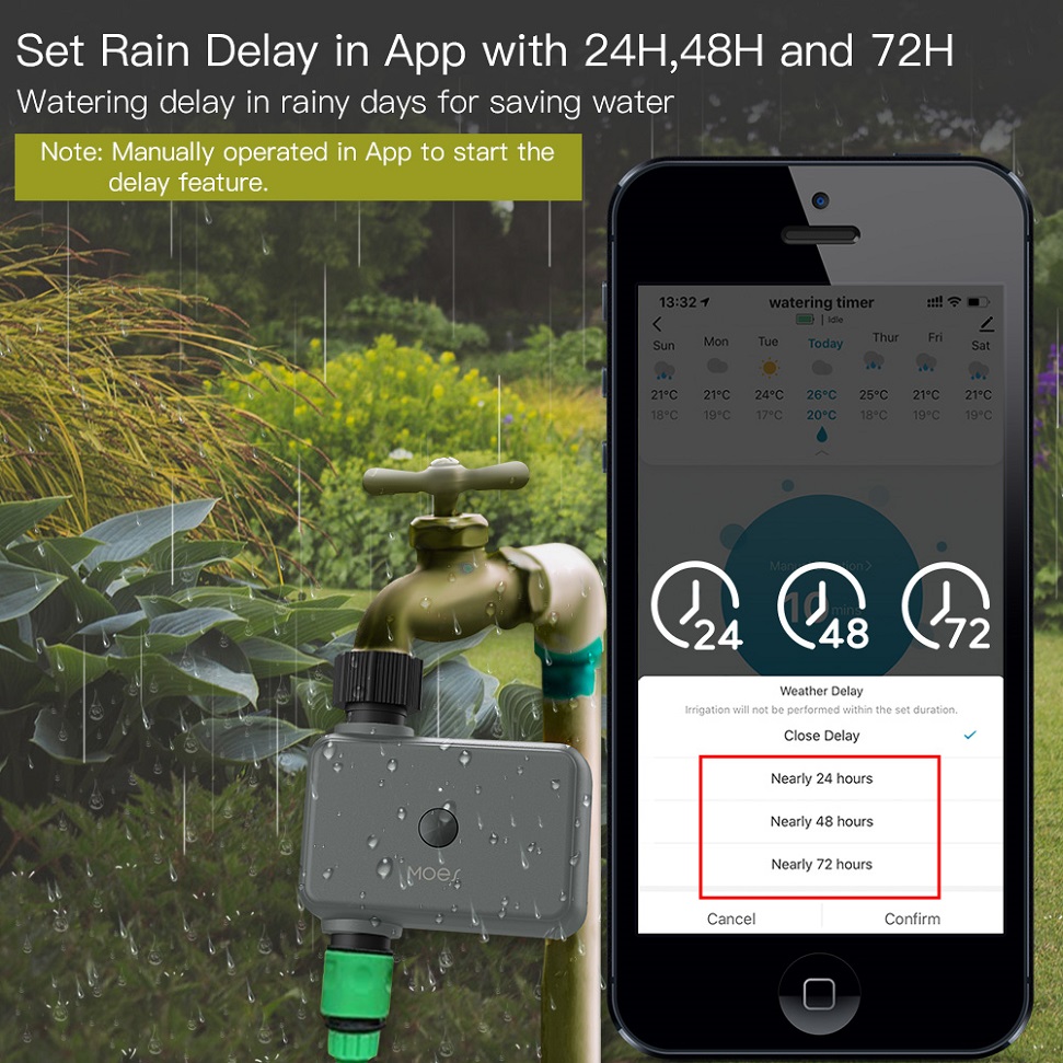 BLuetooth Valve Garden Waterin - Smart Garden Keeper ulasan dan harga