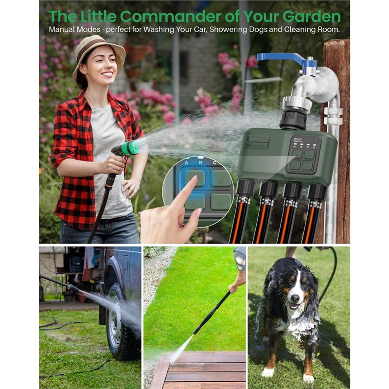 A97I-Wifi Water Timer For Gard - Smart Garden Zone ulasan dan harga
