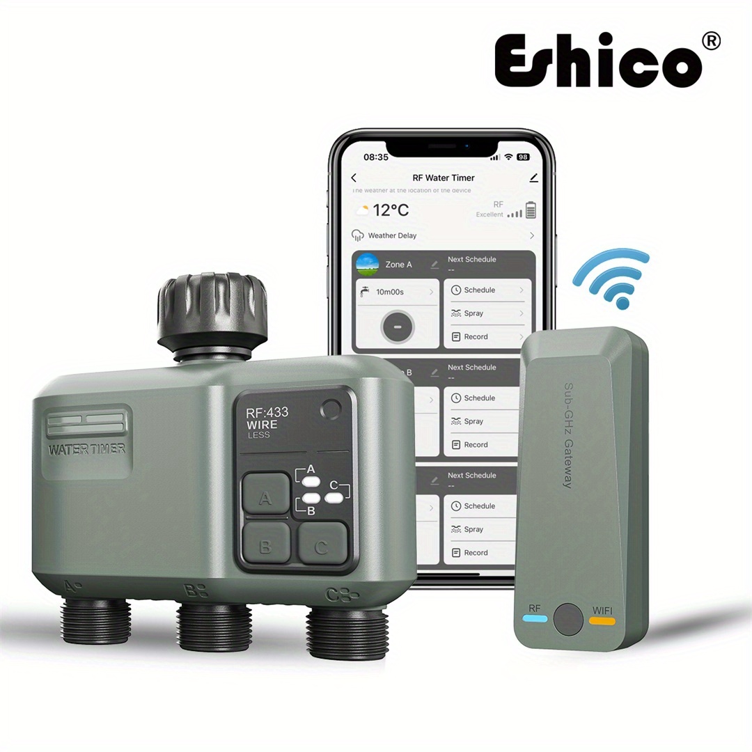 Eshico Smart Sprinkler Timer:  - Smart Garden Zone ulasan dan harga