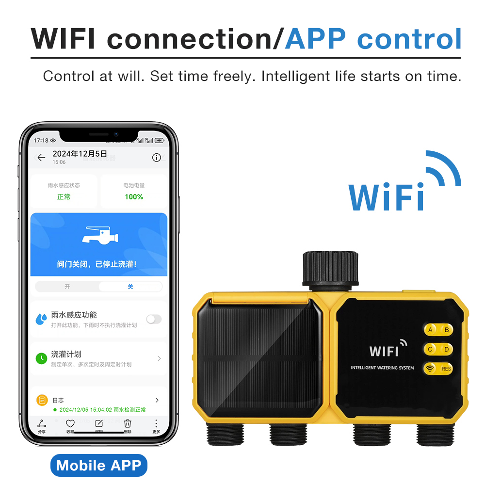 WiFi Solar Irrigation Timer 1/ - Smart Garden Keeper ulasan dan harga