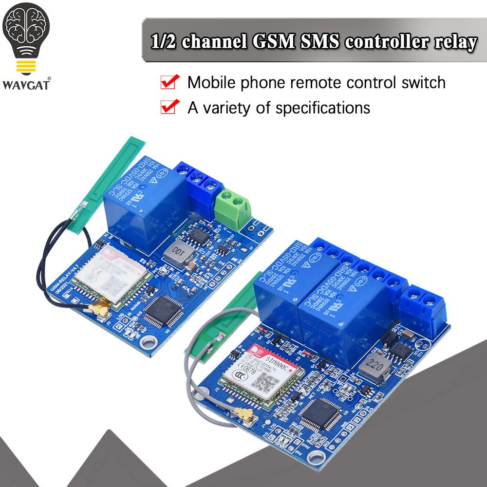 1/2 Channel Relay Module Sms G - Smart Garden Greenhouse ulasan dan harga