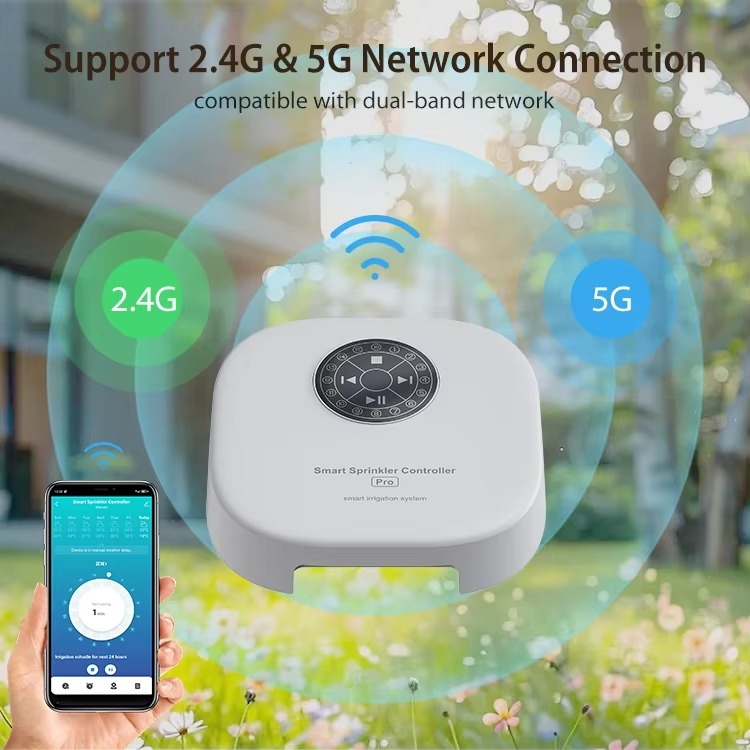 Tuya WiFi Smart Sprinkler Cont - Smart Garden Zone ulasan dan harga