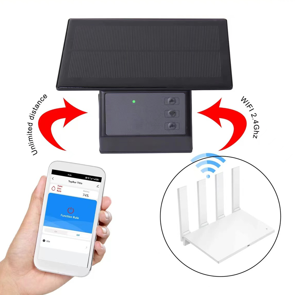 Tuya WiFi Solar Water Pump Tim - Smart Garden Keeper ulasan dan harga
