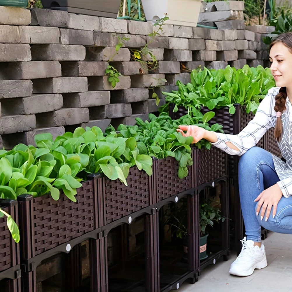Large Capacity Garden Bed Vege - Smart Garden Storage ulasan dan harga