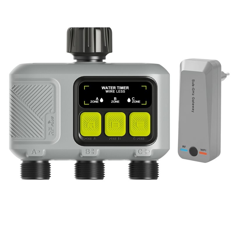 ABMH-Wifi Smart Water Timer 3- - Smart Garden Zone ulasan dan harga