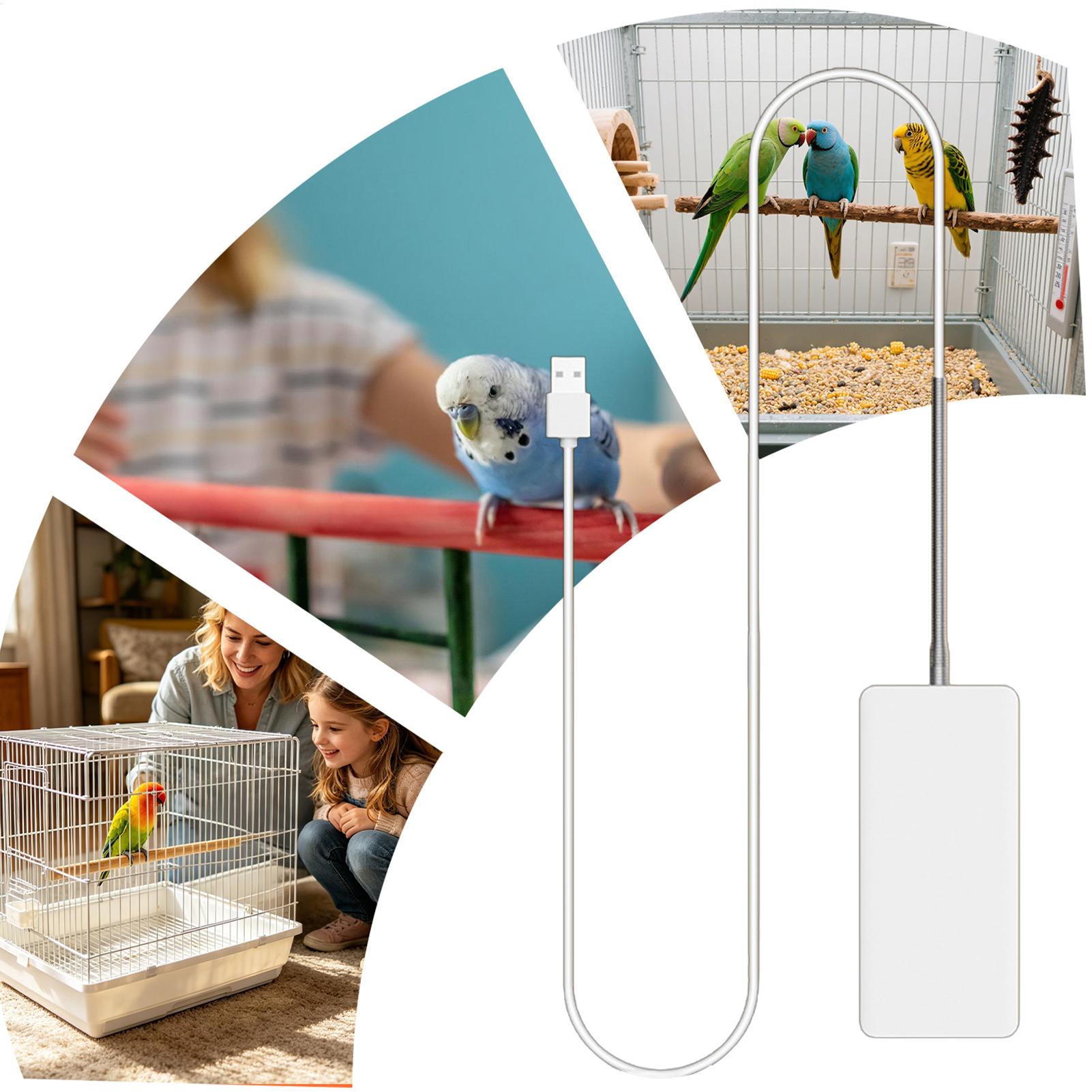 Bird Cage Heater 5V Safe Pet W - Smart Garden Bird Bath ulasan dan harga